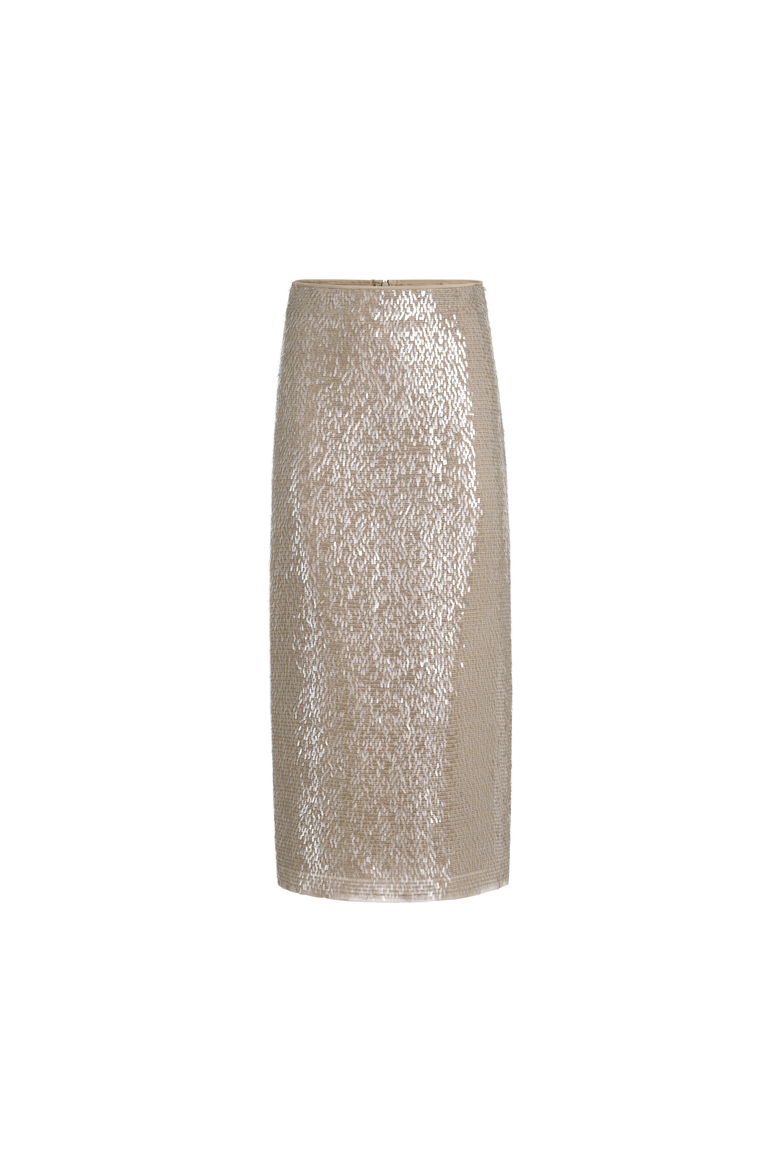Dazzling Embroidery skirt, Alternate, color, Rope