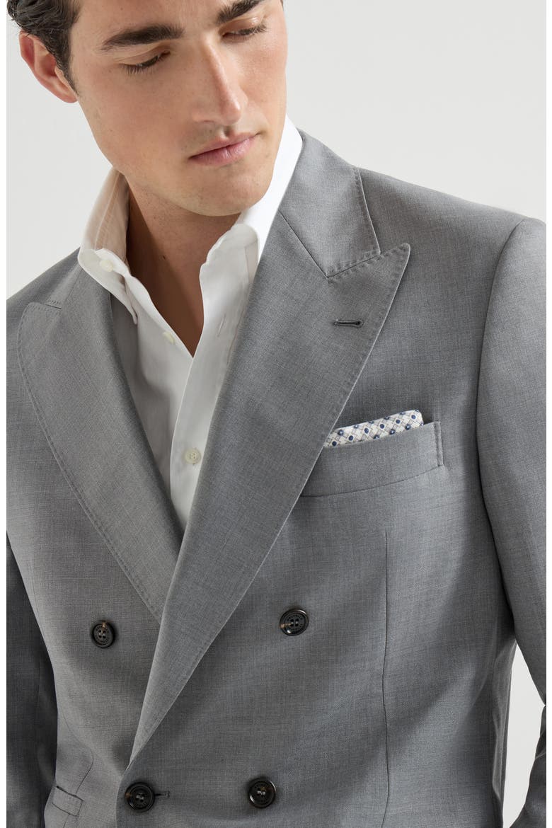 Hopsack blazer, Alternate, color, Grey