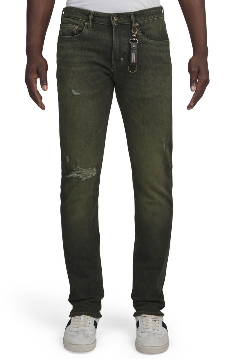 PRPS Maltese Distressed Straight Leg Jeans, Main, color, 