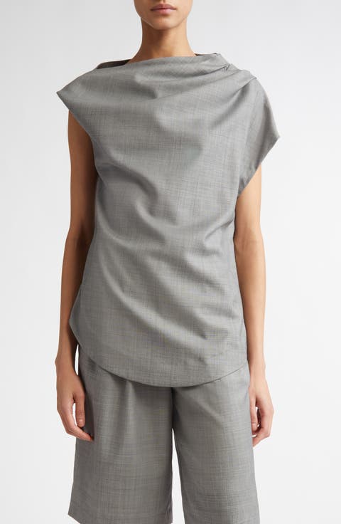 【関税込み】Loulou de Saison グレー Kallisto トラウザーズ LouLou De Saison Kallisto Trousers | Grey | FARFETCH JO
