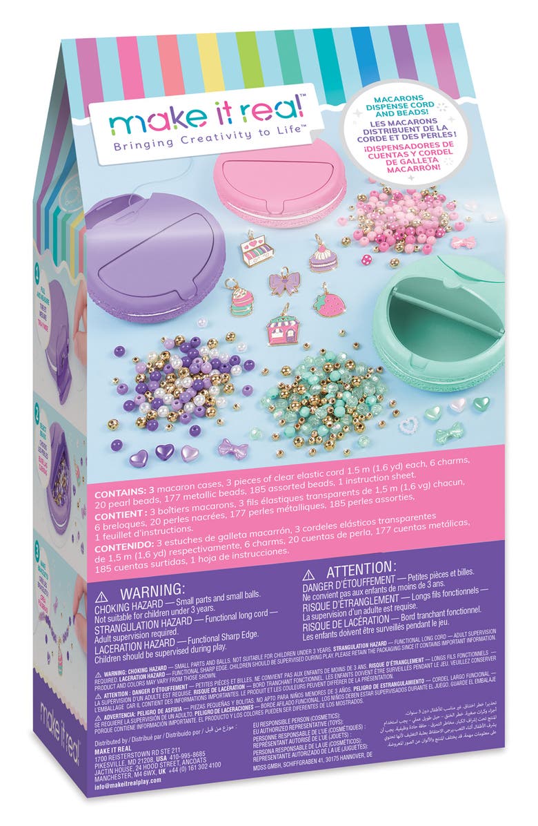 Make It Real Macaron Bracelet Making Kit, Alternate, color, Multi