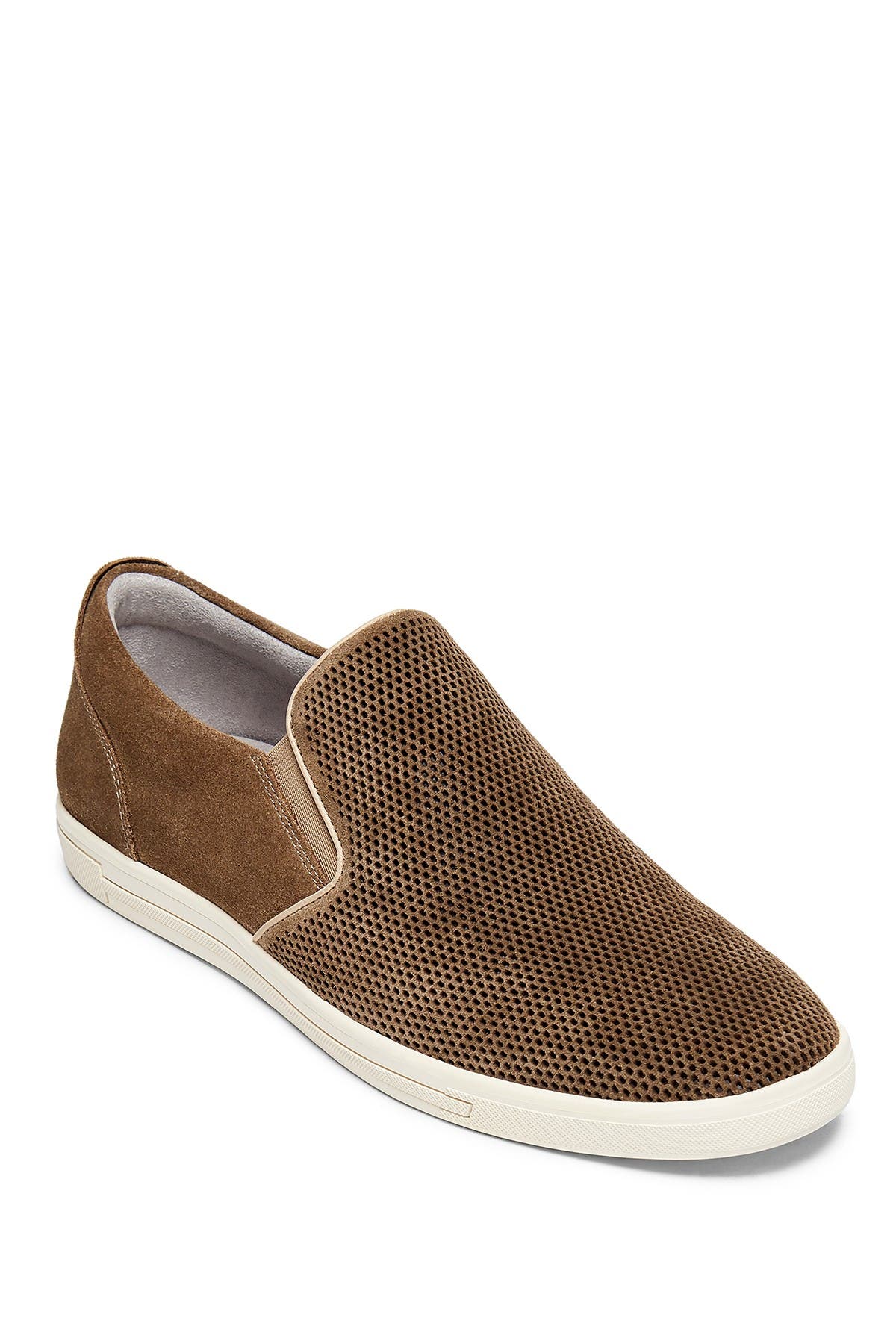 Initial Slip-On, Alternate, color, TAUPE