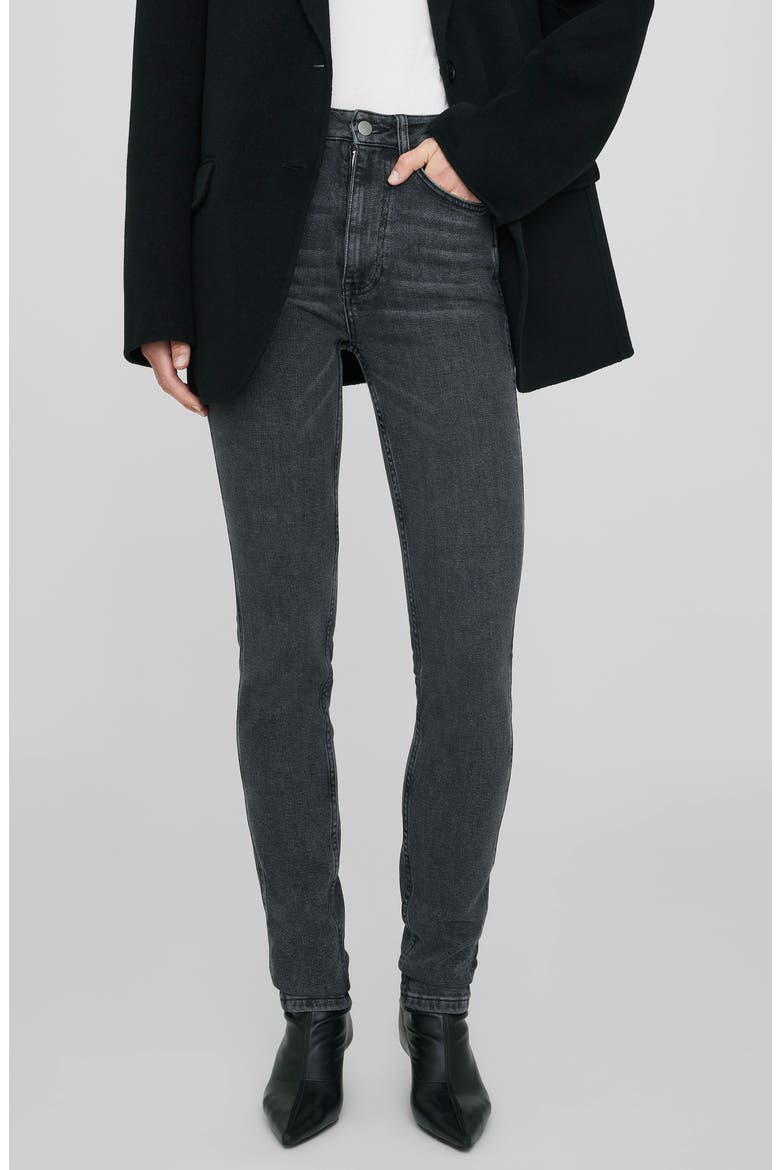 Beck Ankle Skinny Jeans, Main, color, IRON GREY