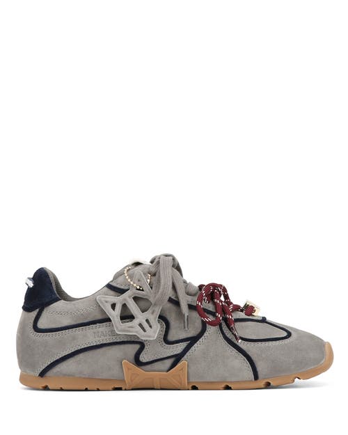 Naked Wolfe Adored Suede Sneaker In Gray