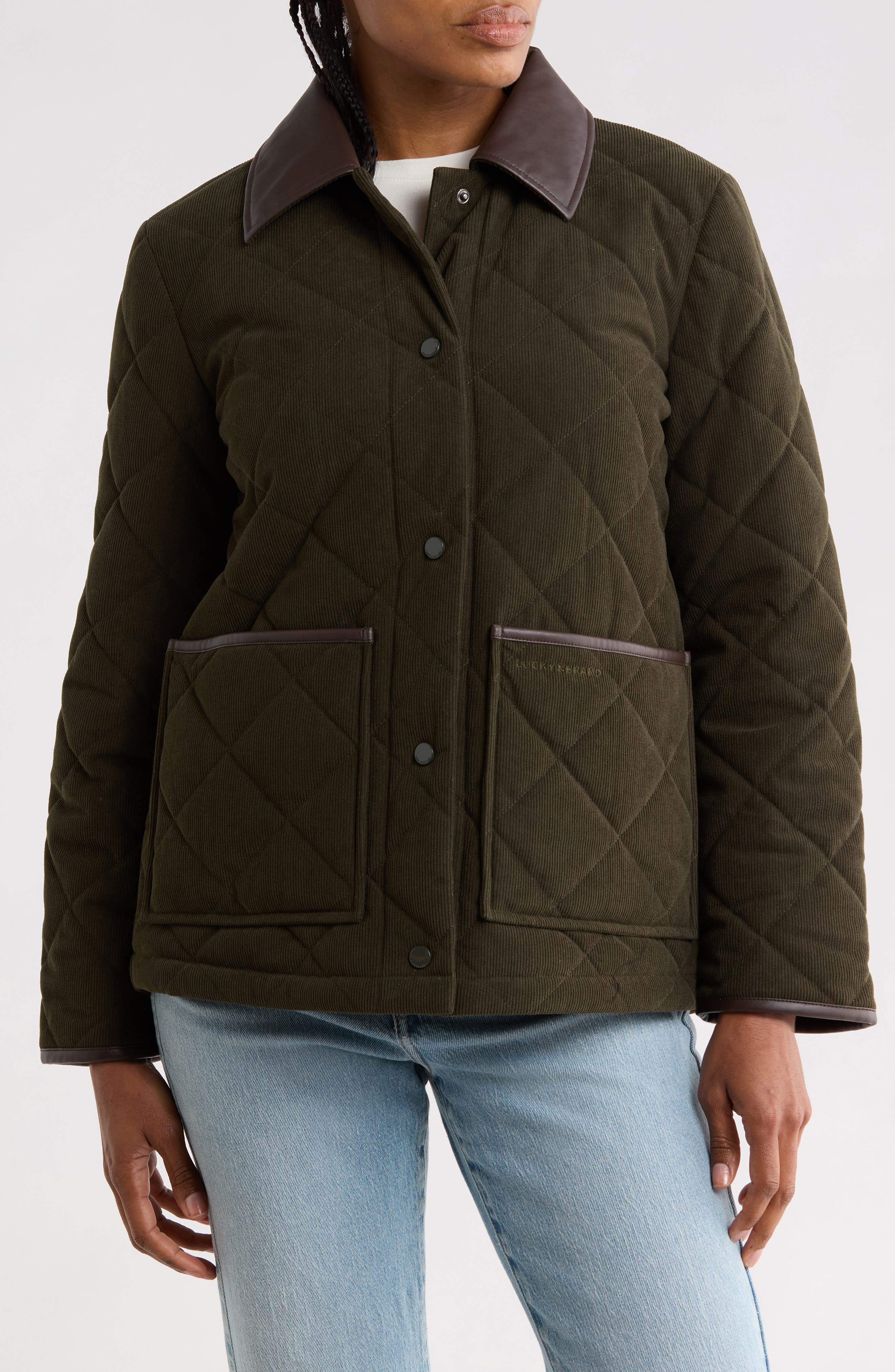 Quilted Corduroy Jacket