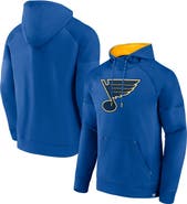 FANATICS Men's Fanatics  Royal St. Louis Blues Iconic Defender Raglan Pullover Hoodie