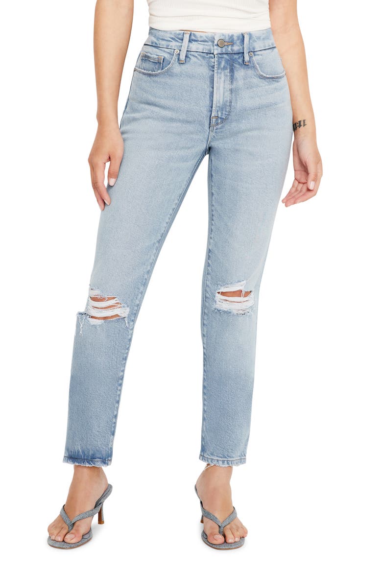 Good Straight Leg Jeans, Main, color, INDIGO510