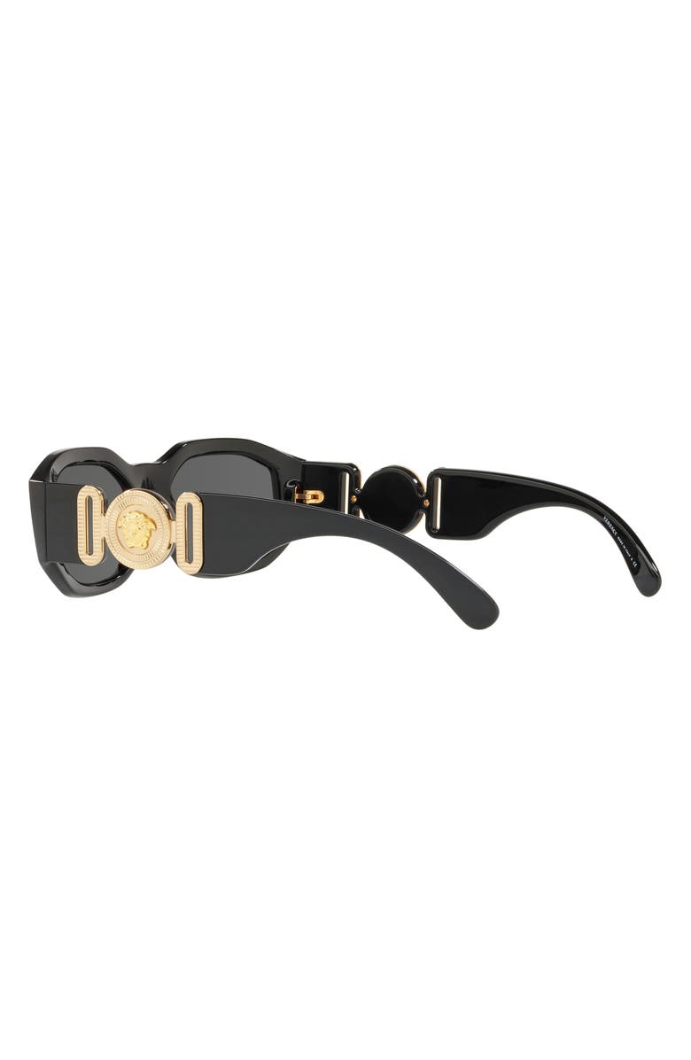 Versace 55mm Irregular Sunglasses, Alternate, color, 