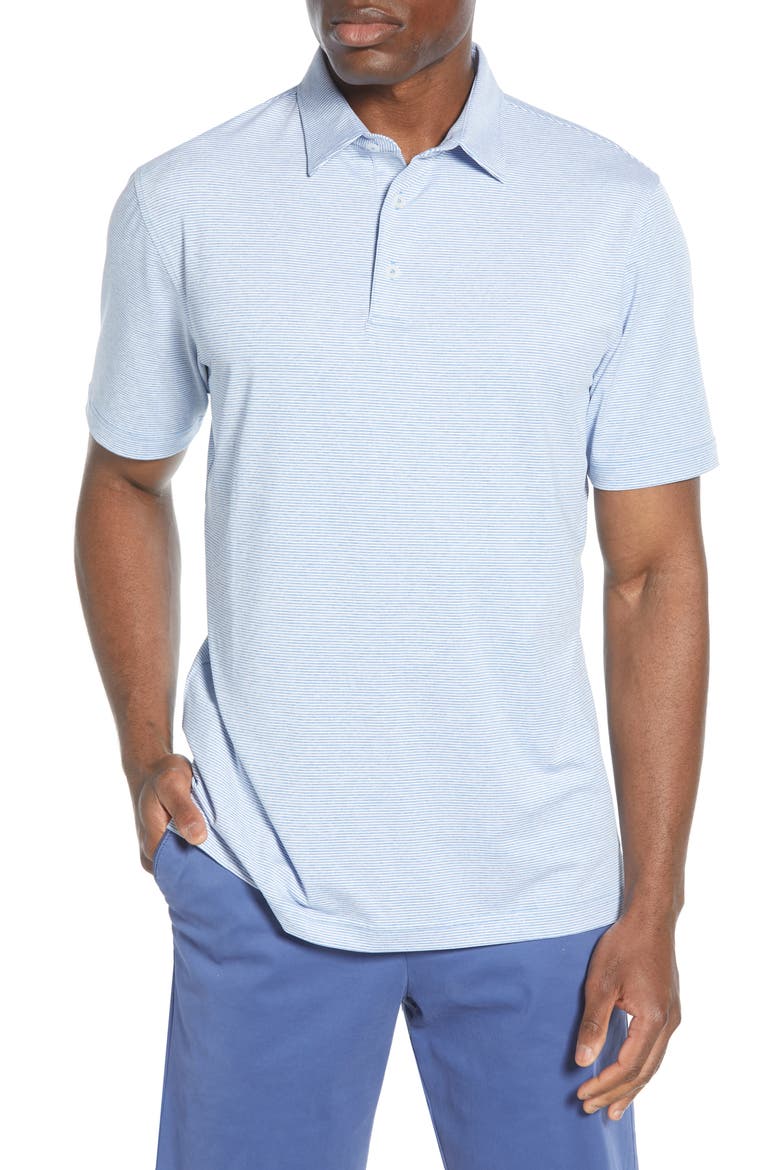 Lyndon Classic Fit Polo, Main, color, NEPTUNE