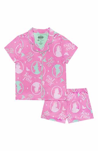 AME Kids' Wicked Milky Jersey Two-Piece Short Pajamas