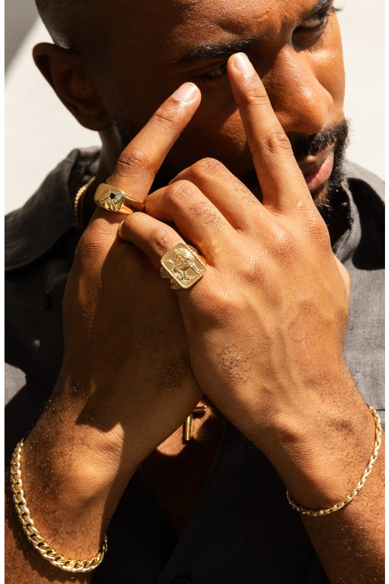 Men's Judah Ring, Alternate, color, GOLD