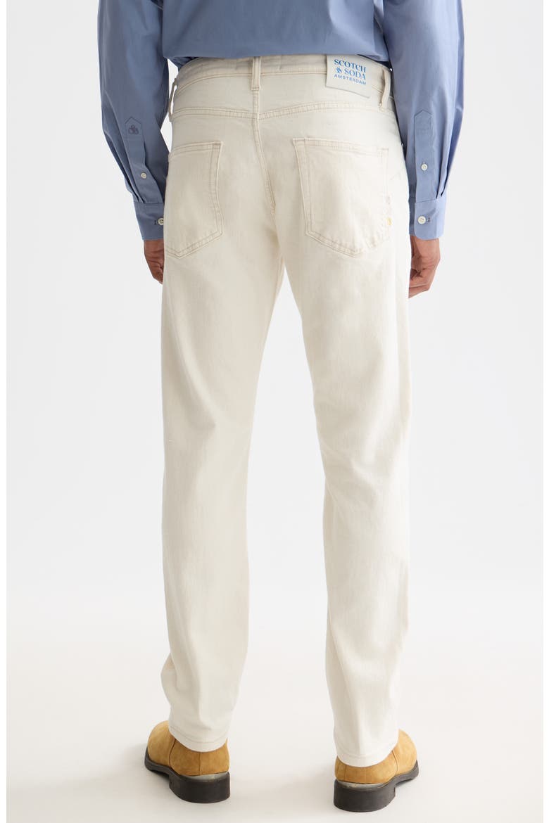 The Zee Straight Fit Jeans, Alternate, color, DESERT WHITE