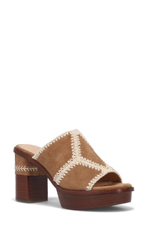 Pipa Crochet Platform Sandal