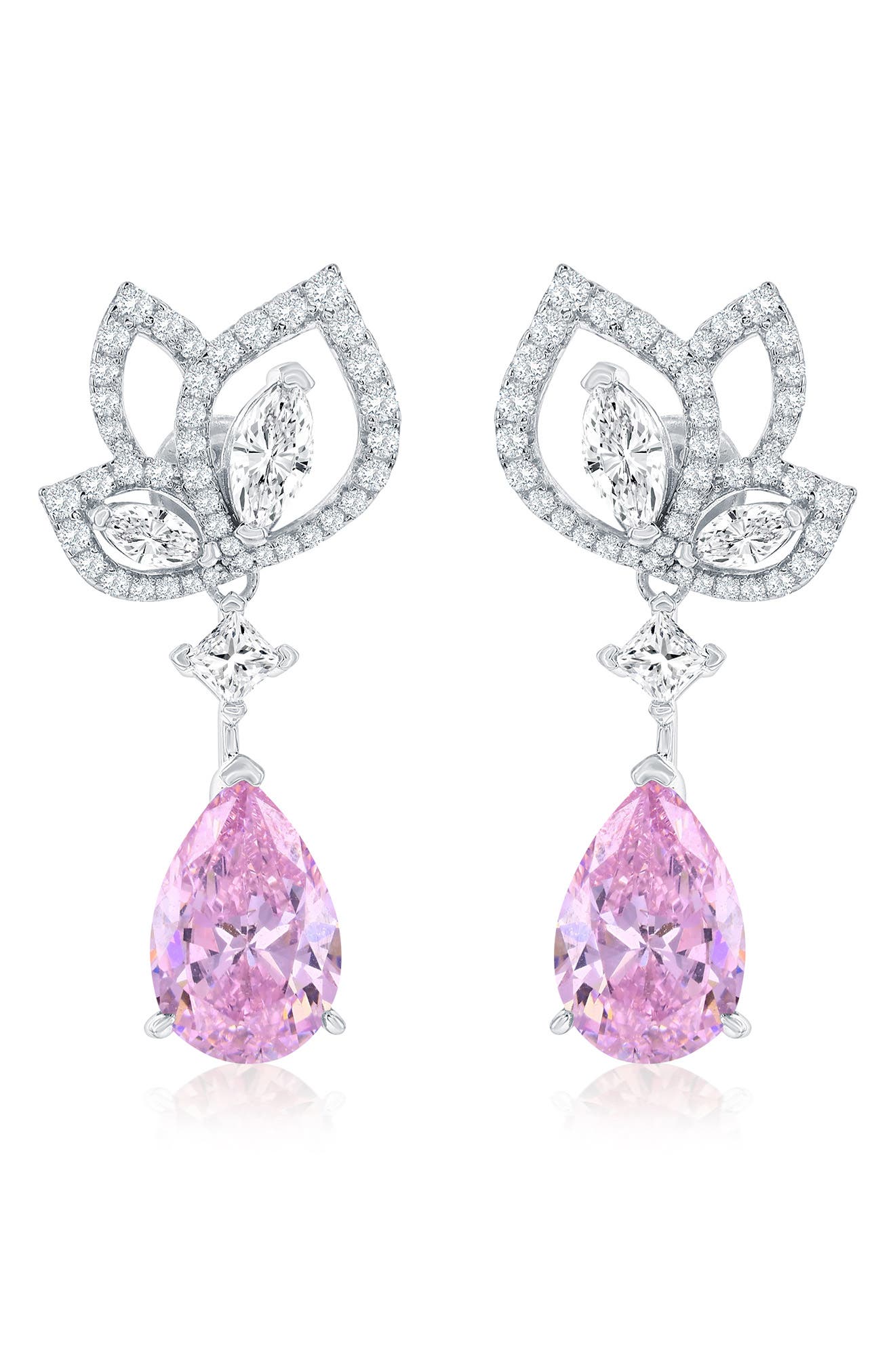 SUZY LEVIAN Gala Firework Drop Earrings