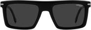 Carrera Eyewear 54mm Rectangular Flat Top Sunglasses