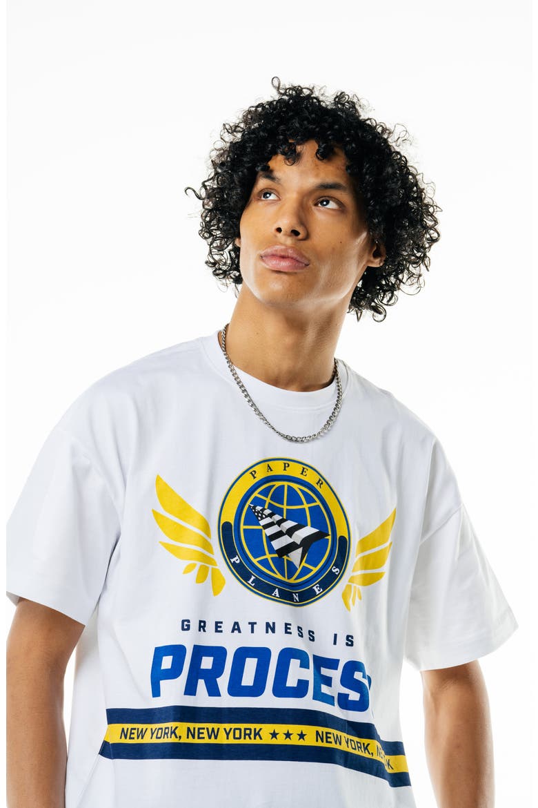 NY Dreams to Reality Graphic T-Shirt, Alternate, color, WHITE