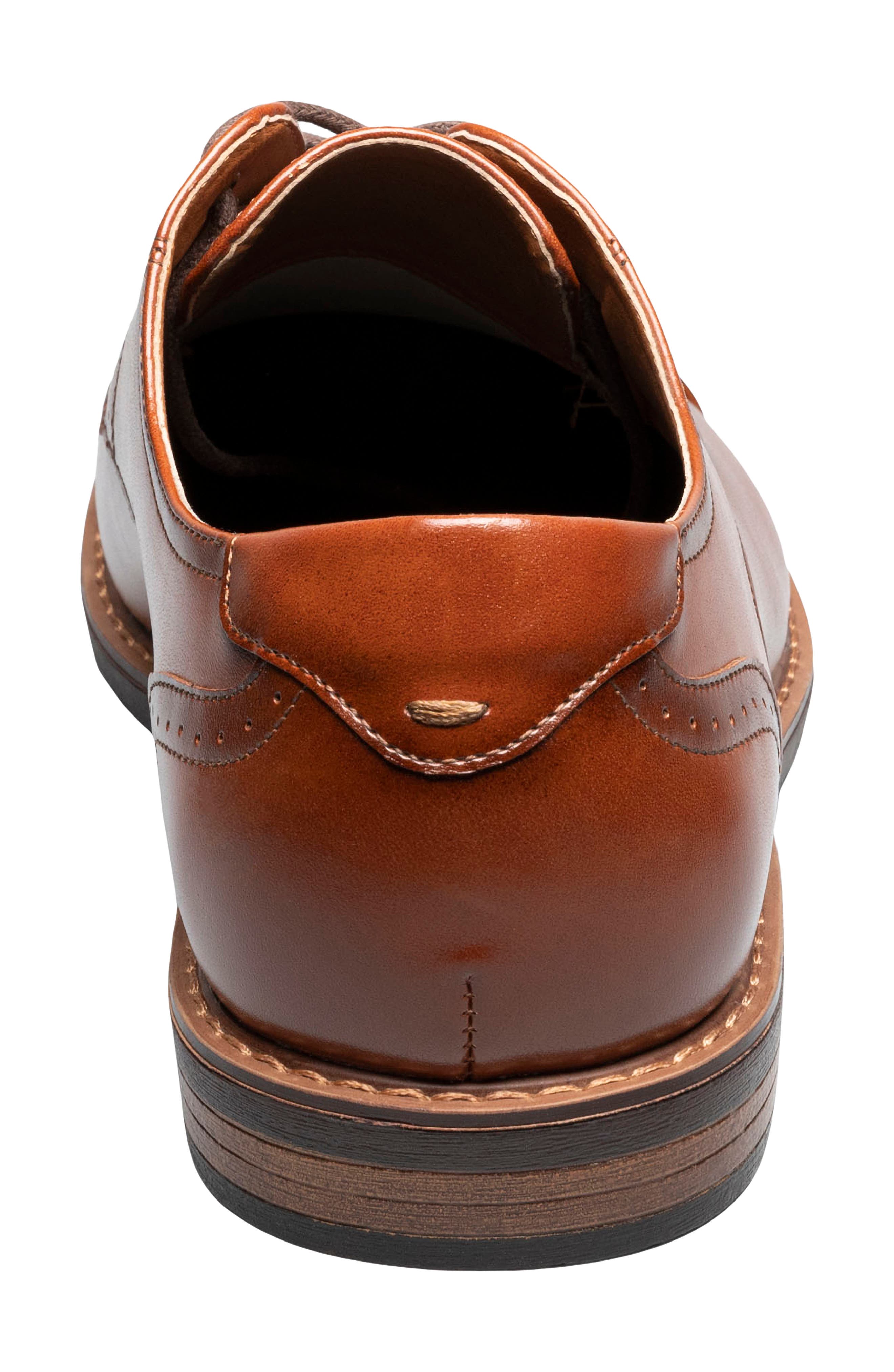 Royce Cap Toe Oxford, Alternate, color, COGNAC