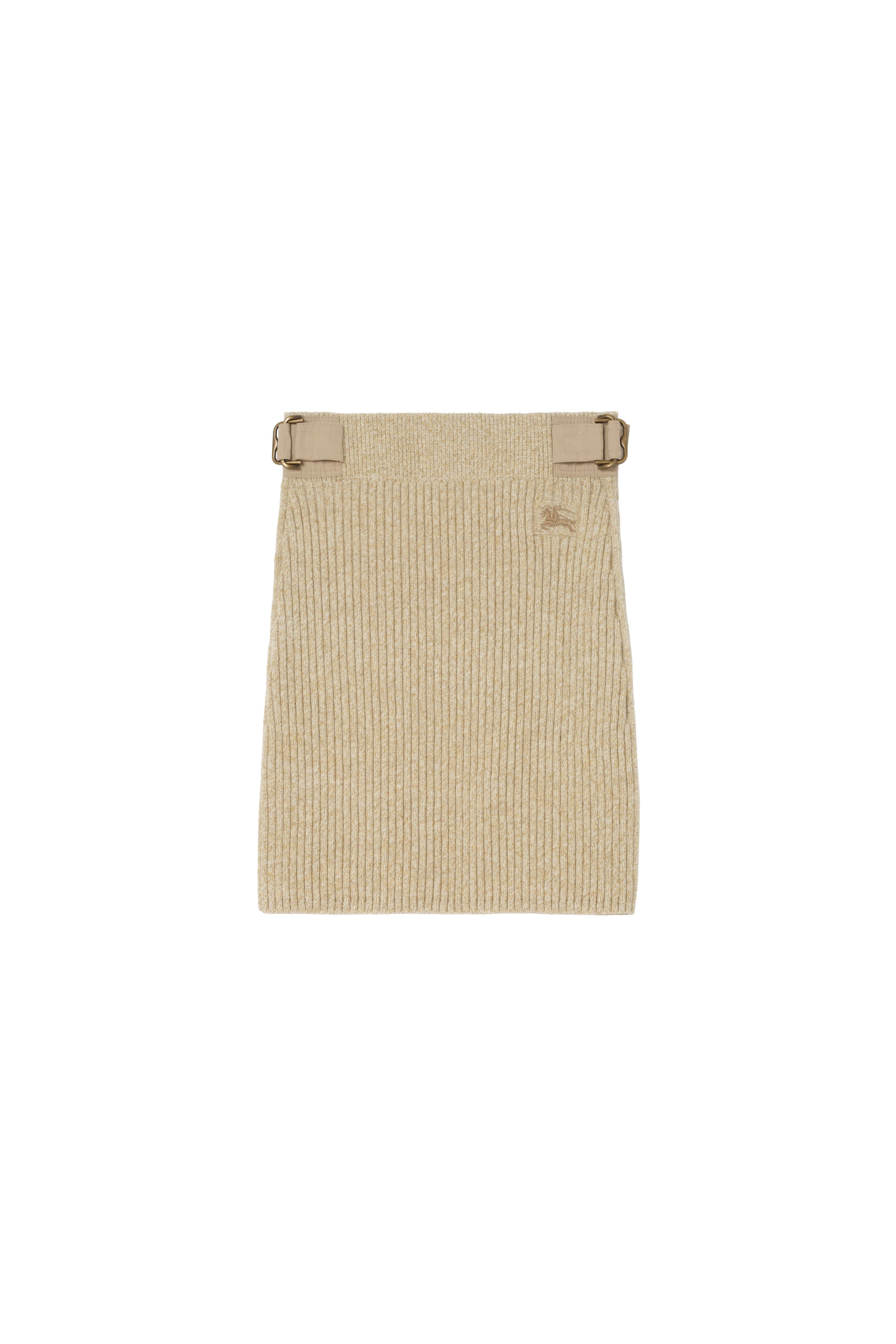 Wool Cashmere Mini Skirt - image 2