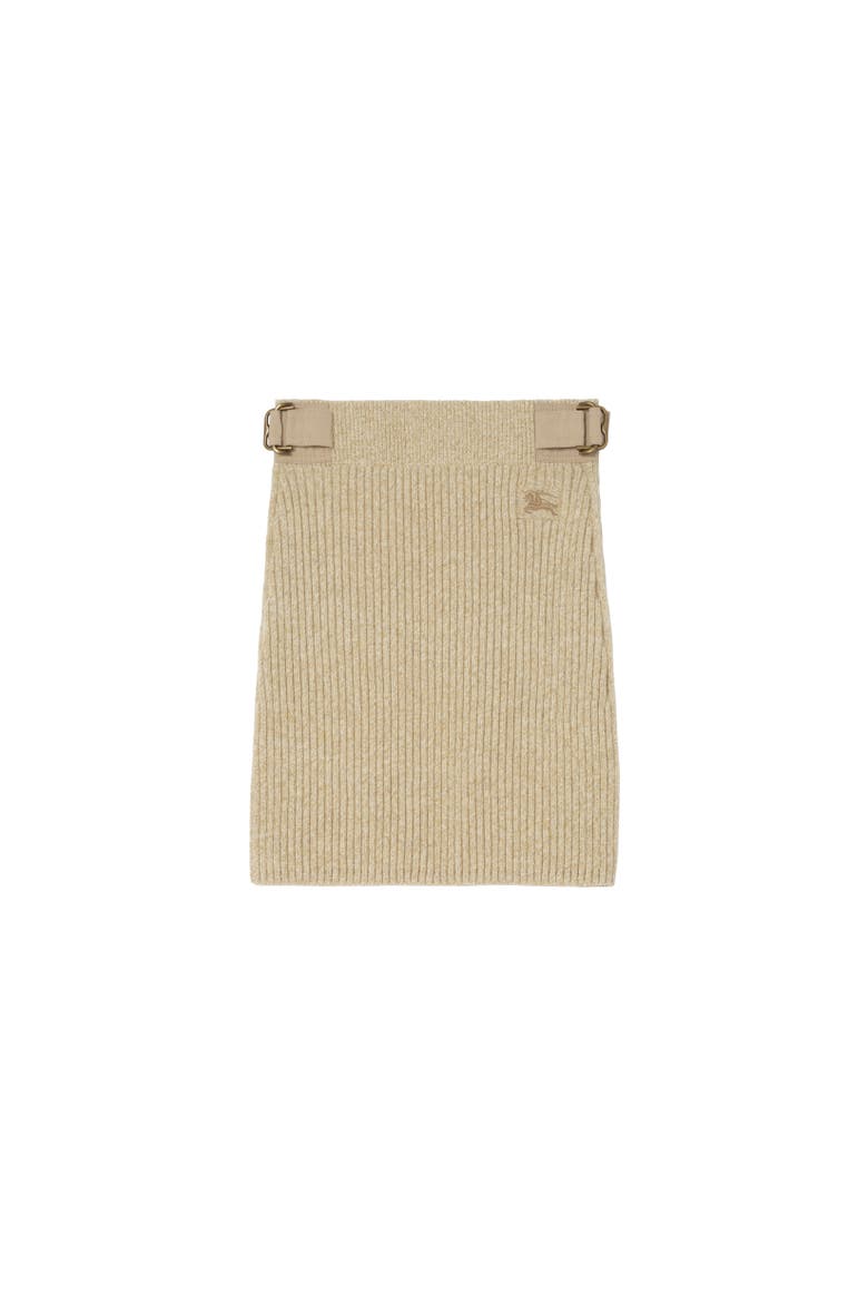 Wool Cashmere Mini Skirt, Alternate, color, Hamper beige