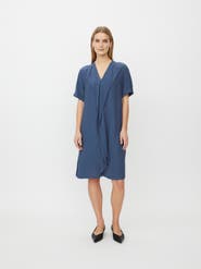 Masai Copenhagen MaNysenna V-Neck Drape Detail Dress