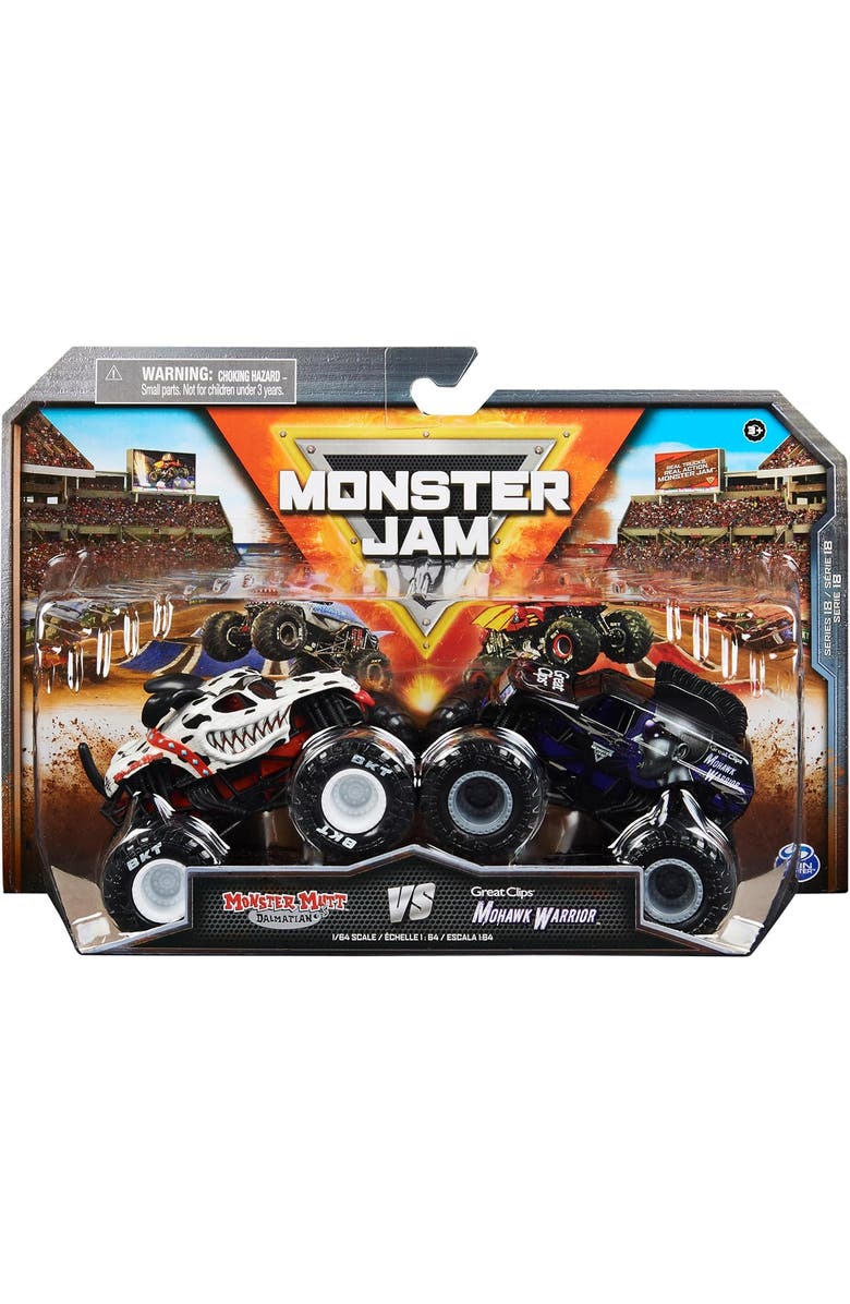 Grave Digger Dalmation Vs Mohawk, Main, color, Multi Color