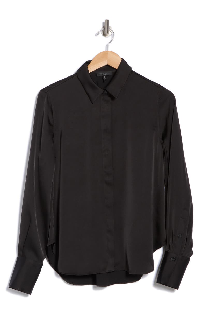 rag & bone Darla Long Sleeve Button-Up Shirt, Alternate, color,