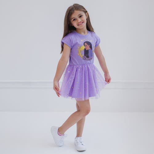 Disney Wish Short Sleeve Tulle Dress In Purple