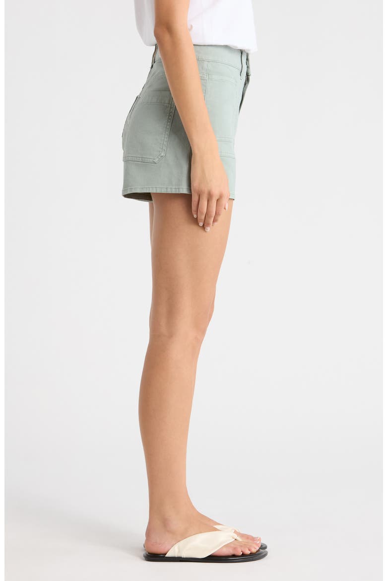 Laken Denim Shorts, Alternate, color, VINTAGE SEAGLASS