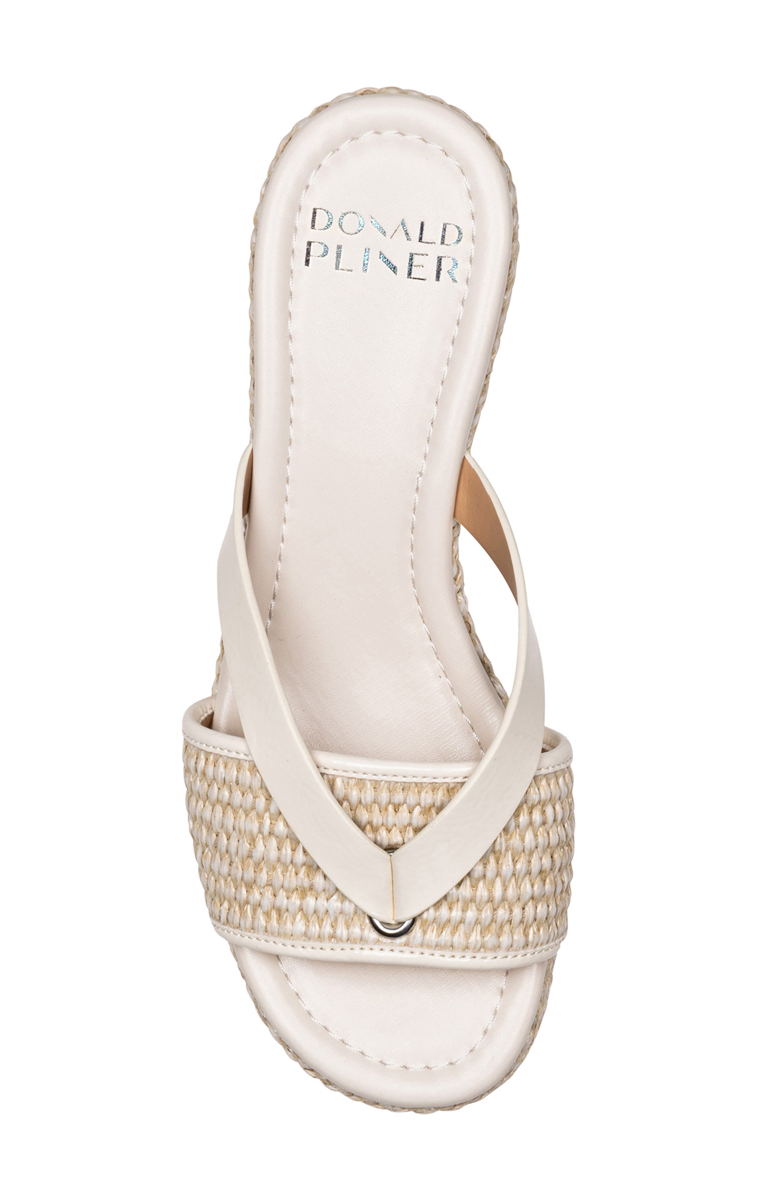 Sotira Platform Wedge Sandal, Alternate, color, BONE
