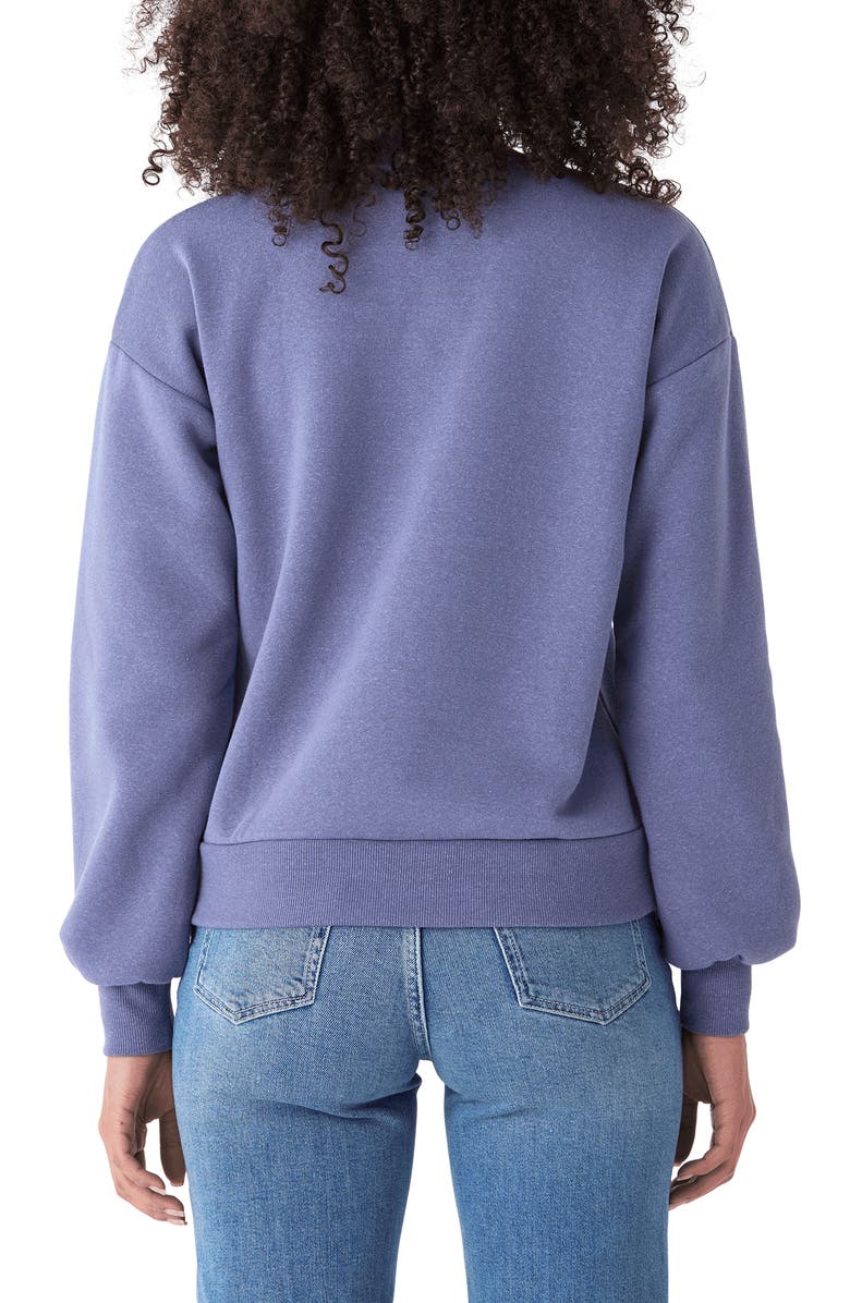 Threads 4 Thought Constance Triblend Half Zip Pullover Sweatshirt, Alternate, color,