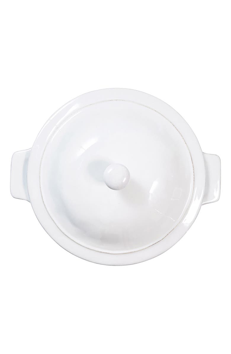 Juliska Puro Casserole Dish with Lid, Alternate, color, Whitewash