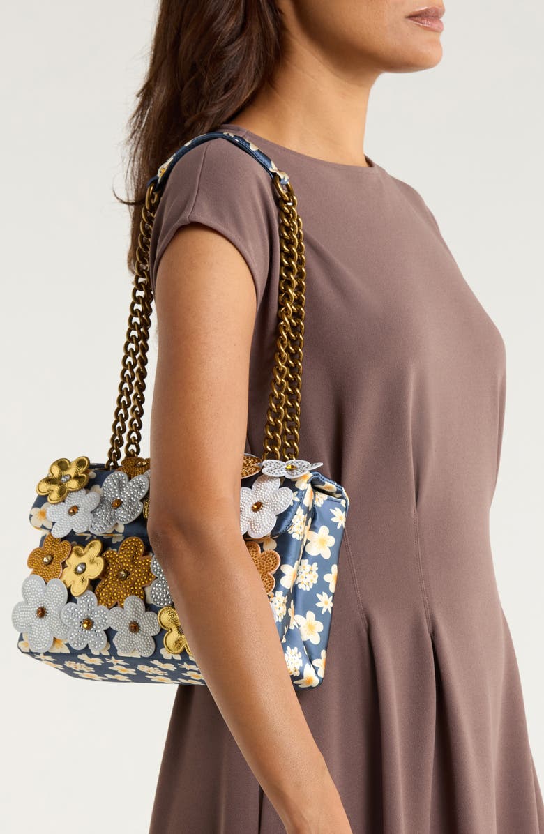 Kurt Geiger London Kensington Daisy Convertible Shoulder Bag, Alternate, color, Light/ Pastel Blue