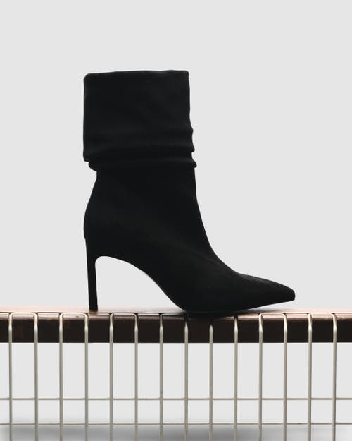 Mi/mai Zaha High Heel Ankle Boots In Black