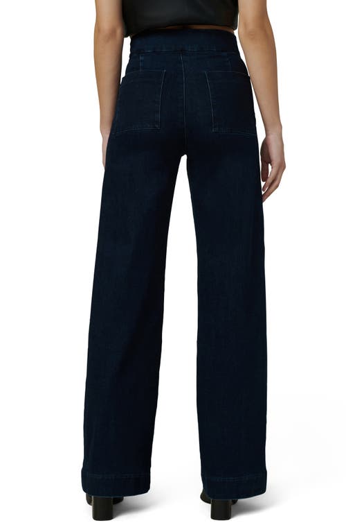 Joe's The Mason High Waist Wide Leg Jeans In Blue