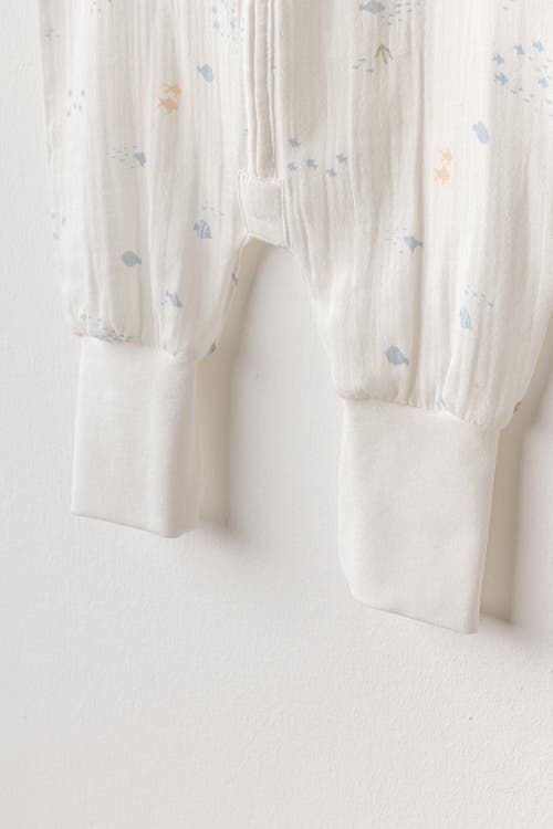 ANDY WAWA ANDY WAWA OCEAN SLEEVELESS MUSLIN ROMPER