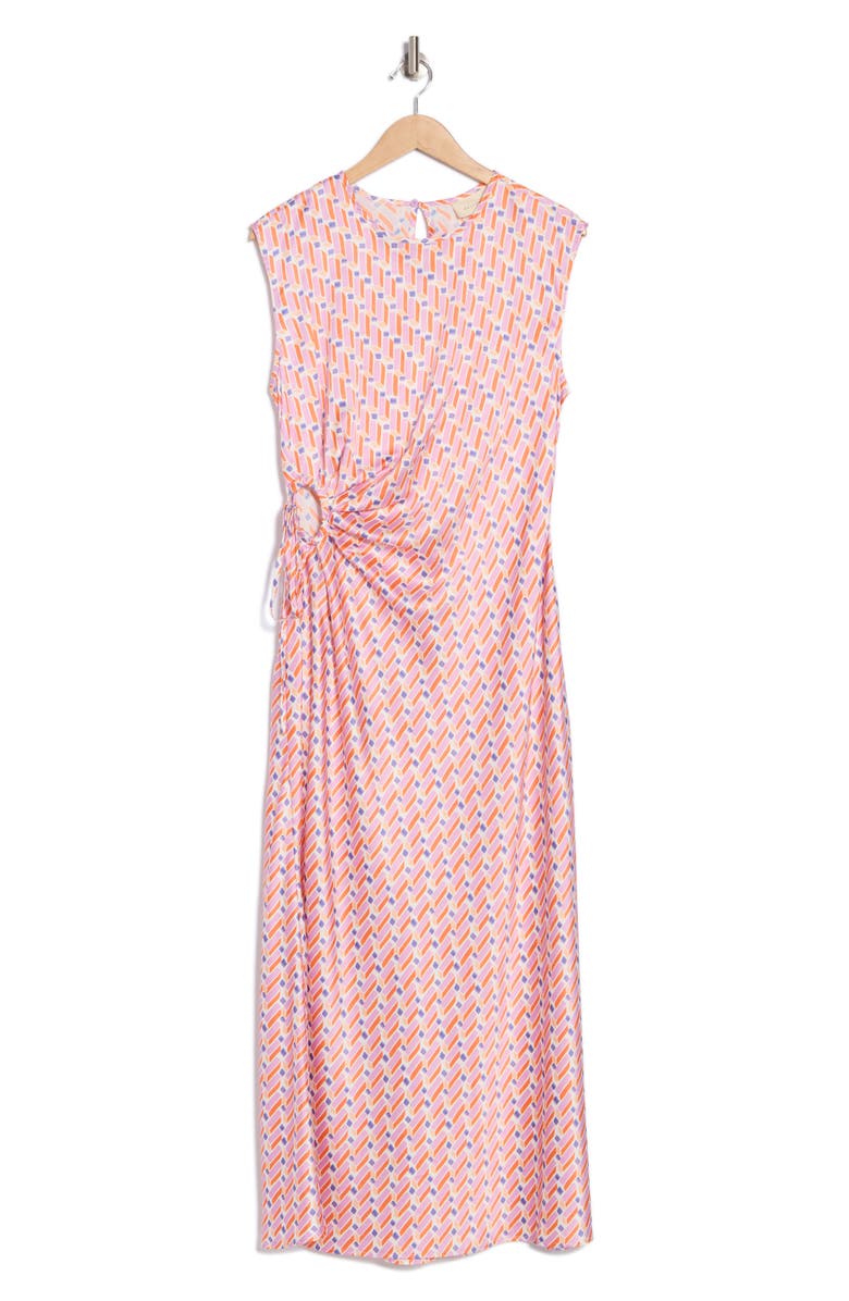 Sleeveless Side Tie Maxi Dress