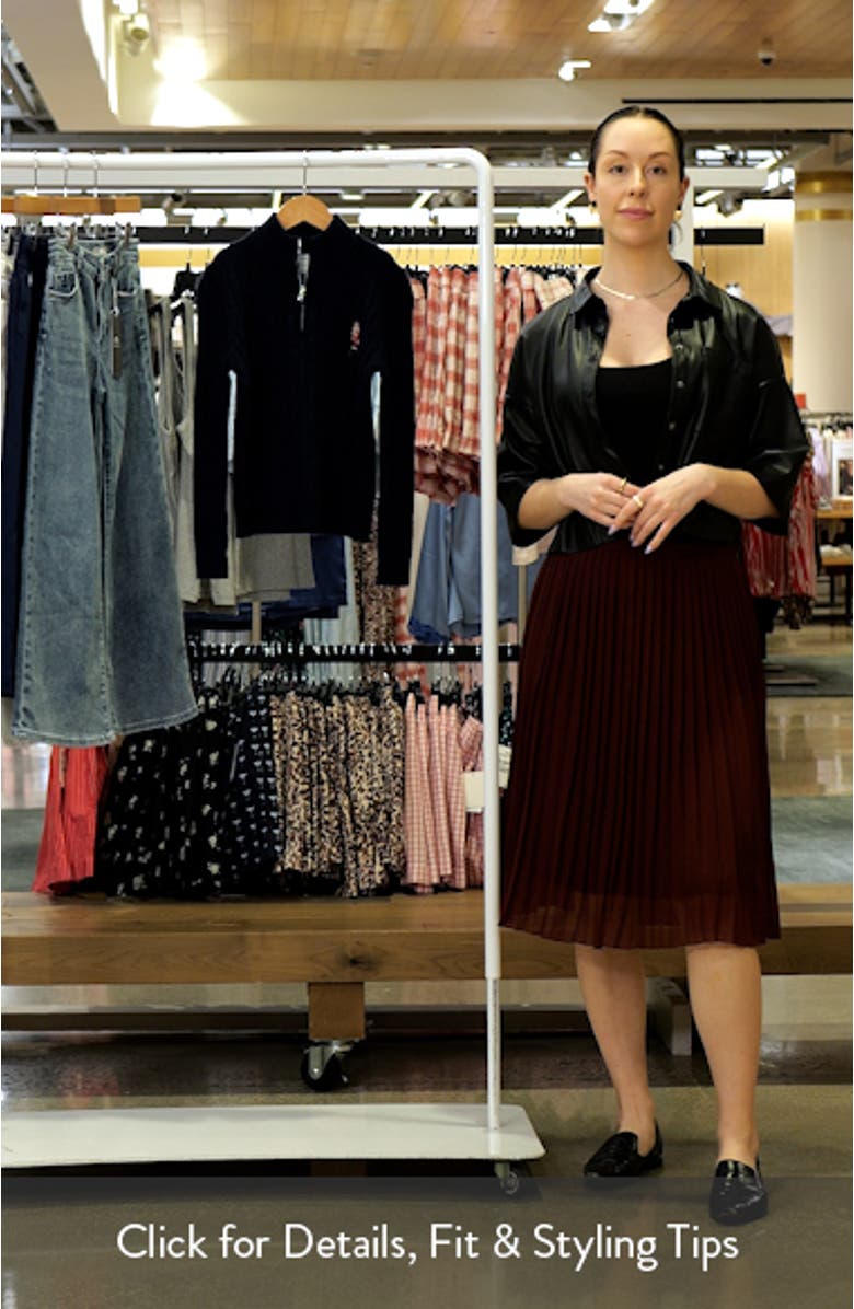 Kids' Nollaig Embroidered Nutcracker Cabled Quarter Zip Sweater, sales video thumbnail