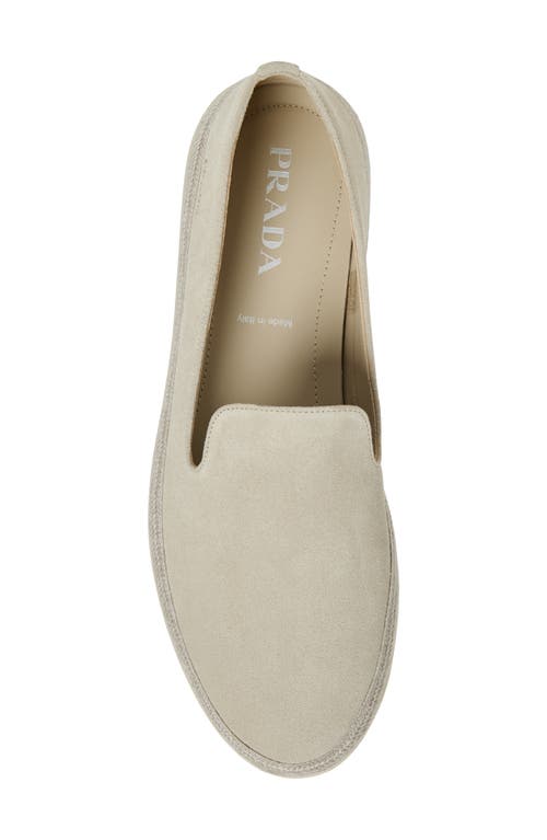 Prada St. Tropez Espadrille In Pomice