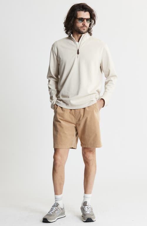 Jachs Stretch Slub Cotton Quarter Zip Pullover