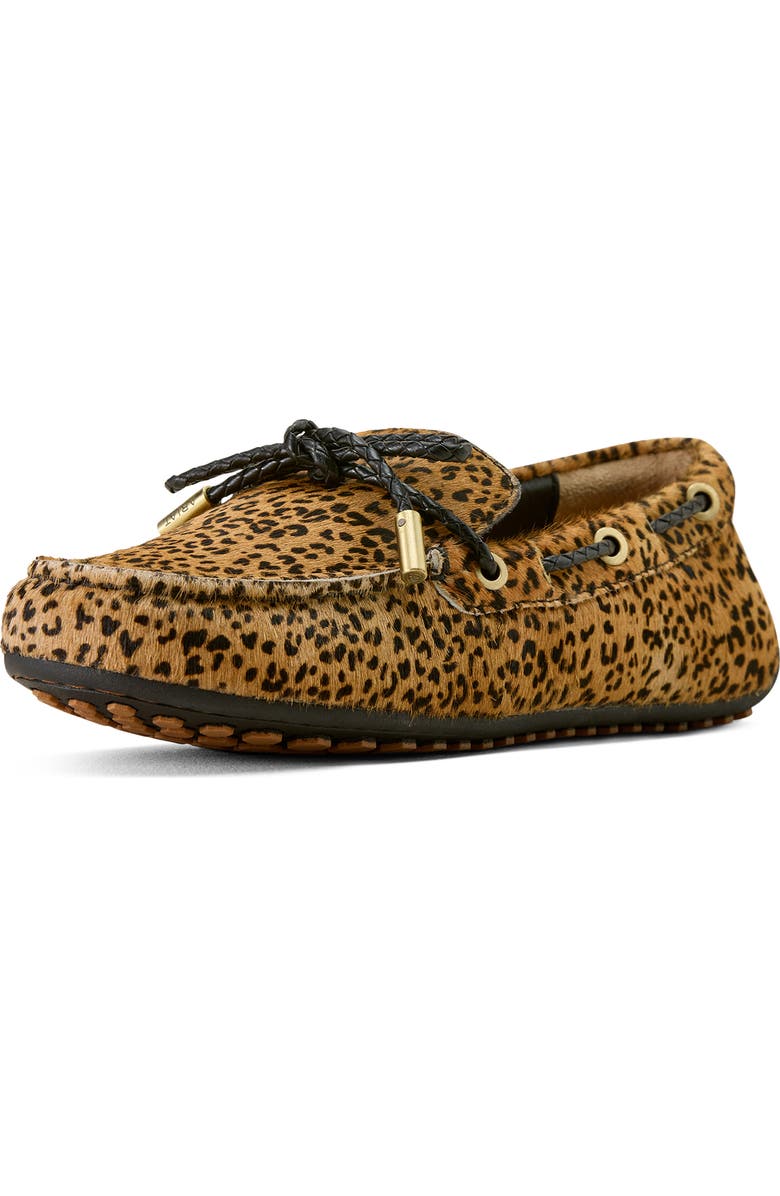 Ariat Margot Genuine Calf Hair Driving Shoe, Alternate, color, Mini Cheetah Hair On
