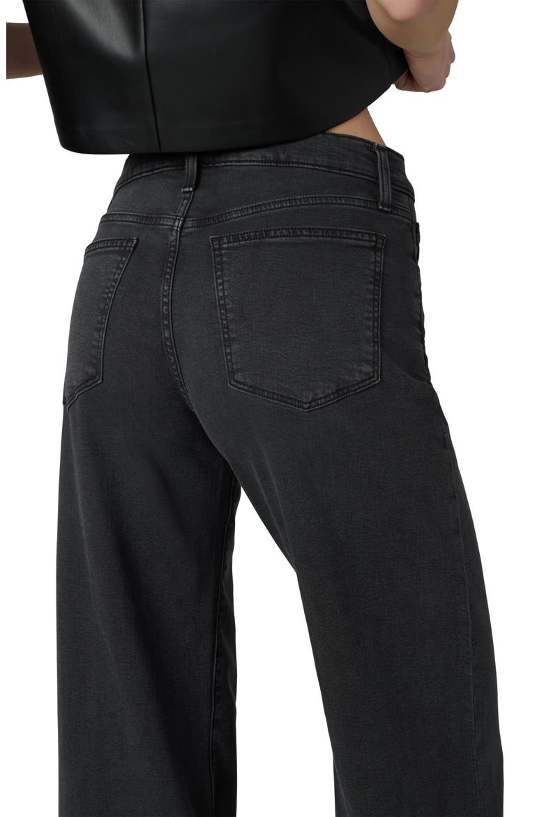 The Lou Lou Low Rise Wide Leg Jeans, Alternate, color, BLACK CAT