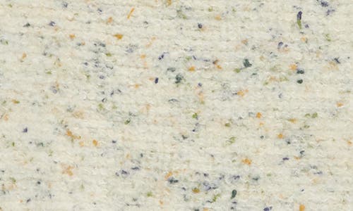 Theory Boxy Mock-neck Speckled Knit Top In Multi