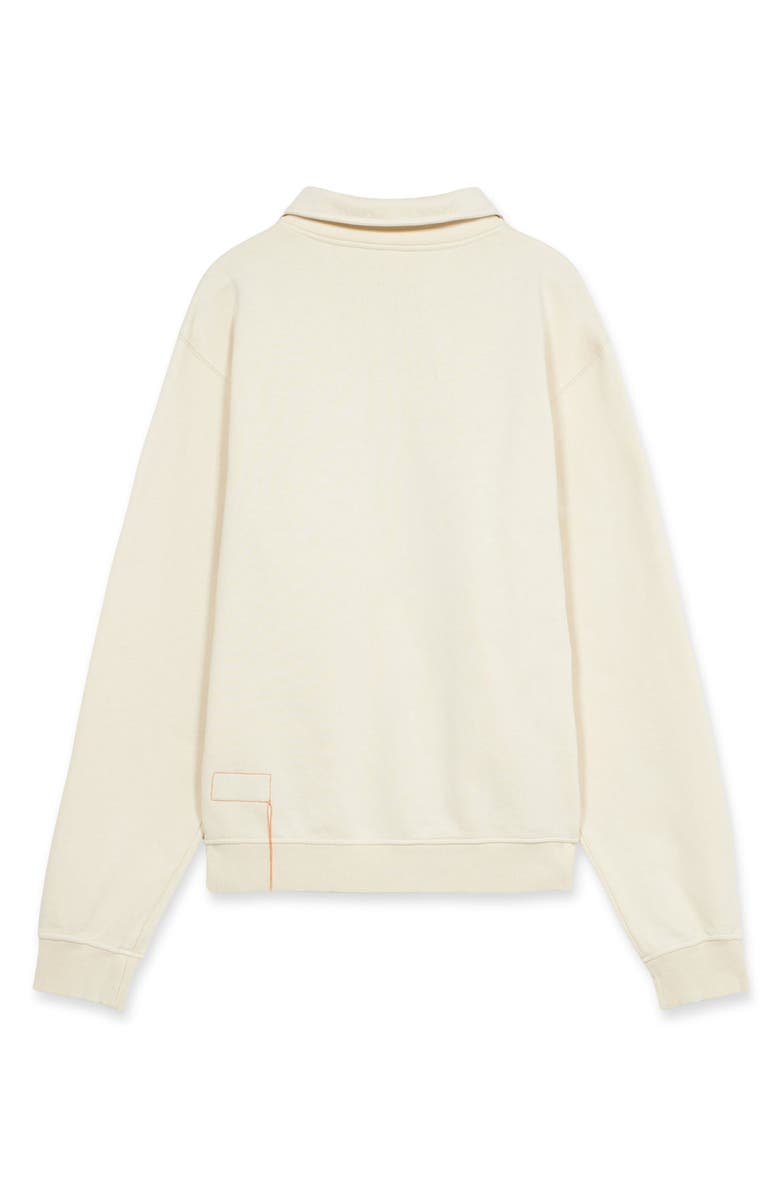 Fortela Woven Zip-Up Sweatshirt, Alternate, color, Ecru