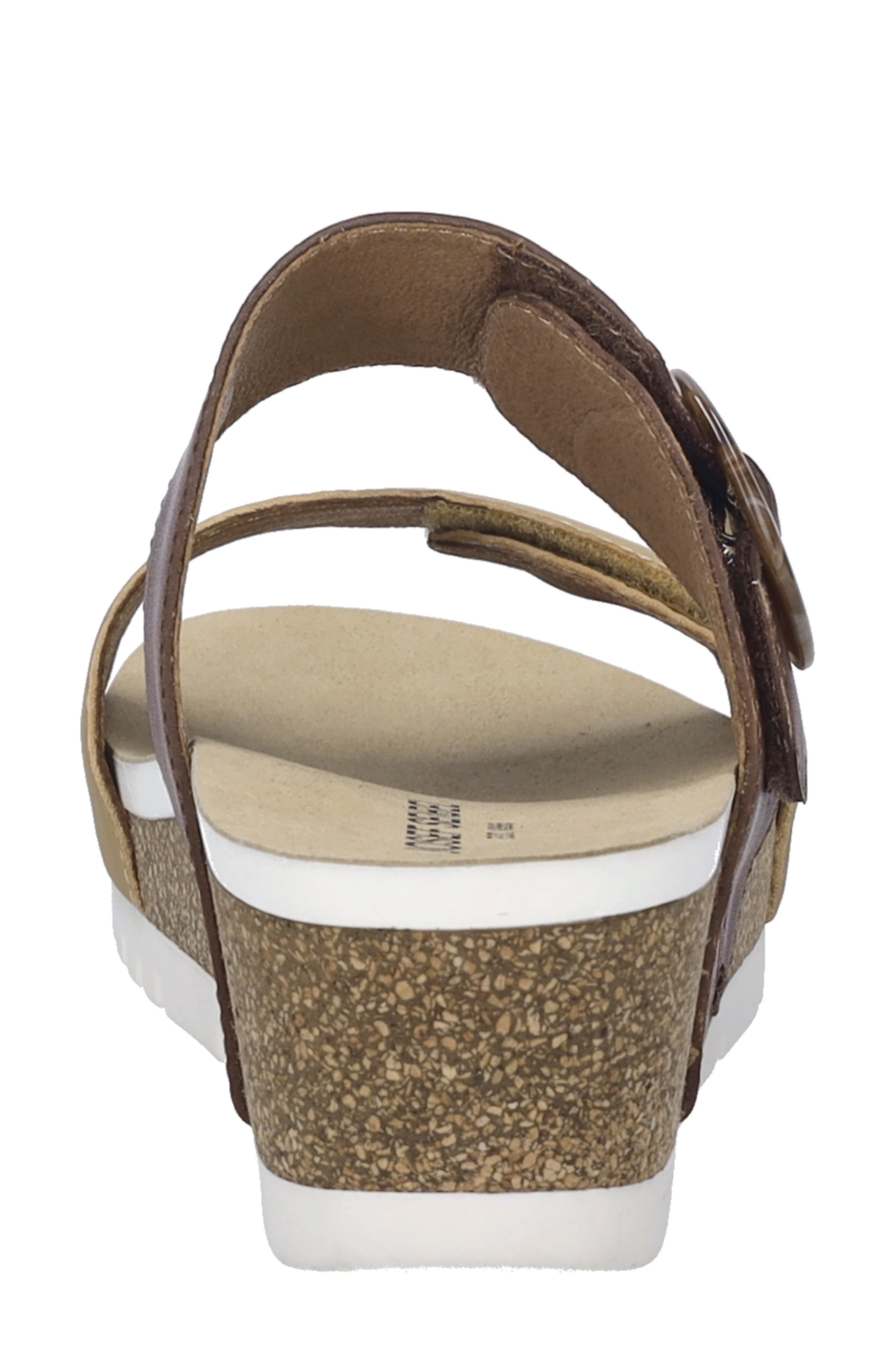 Quinn 14 Wedge Slide Sandal, Alternate, color, GOLD K