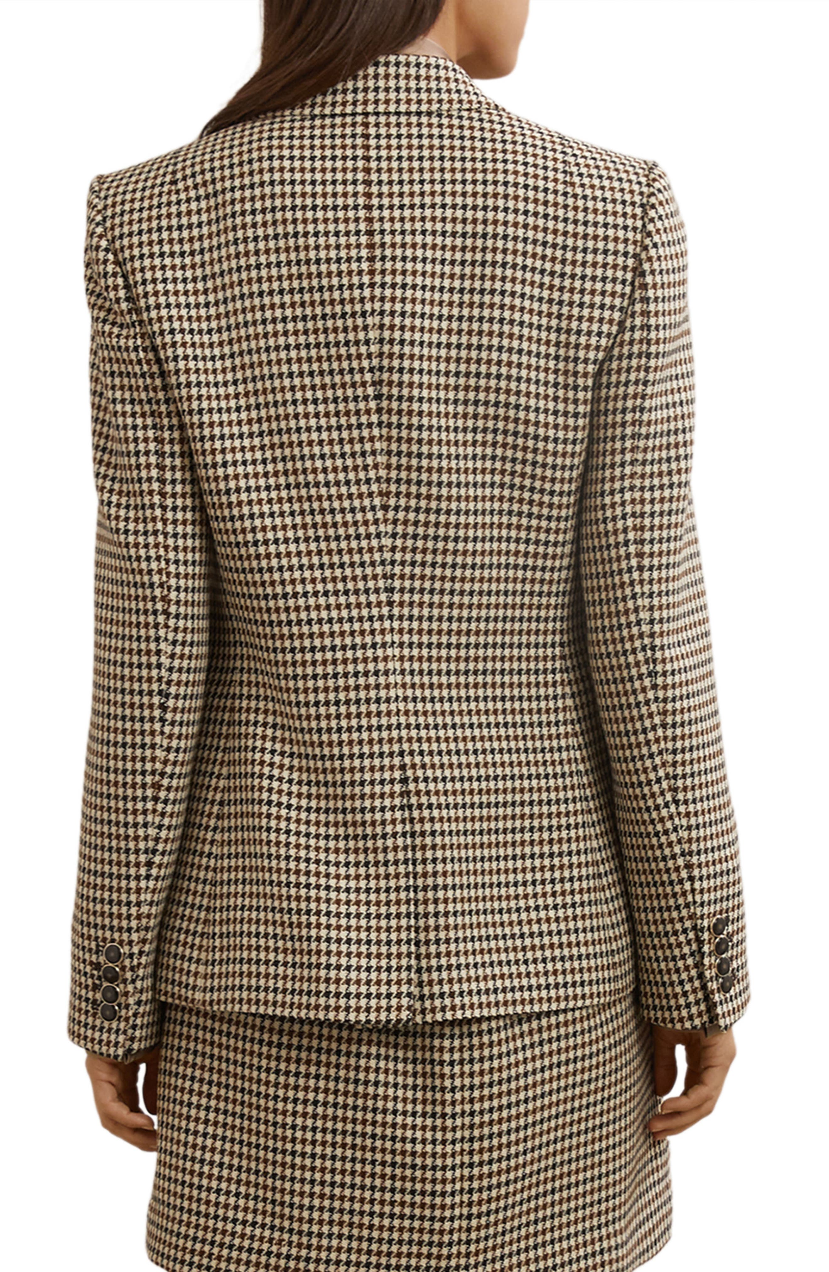 Hartley Houndstooth Double Breasted Blazer - image 2