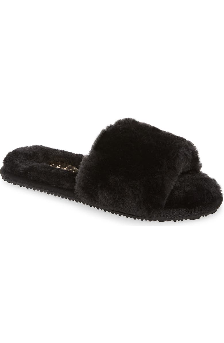 Billini Emmet Faux Fur Slipper, Main, color,