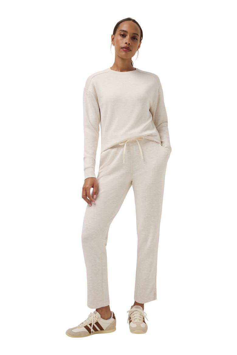Skyloft Soft Ankle Pants, Alternate, color, HEATHER BRAZILIAN SAND