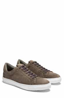 Gernie Elastic Lace Leather Sneaker