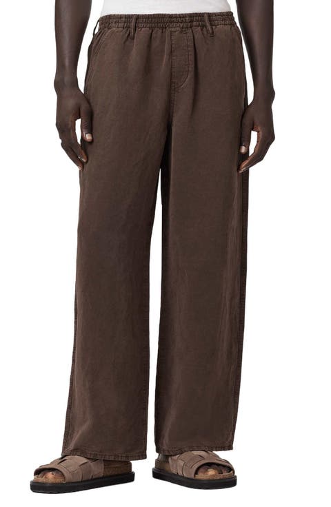 Korten Wide Leg Pull-On Pants