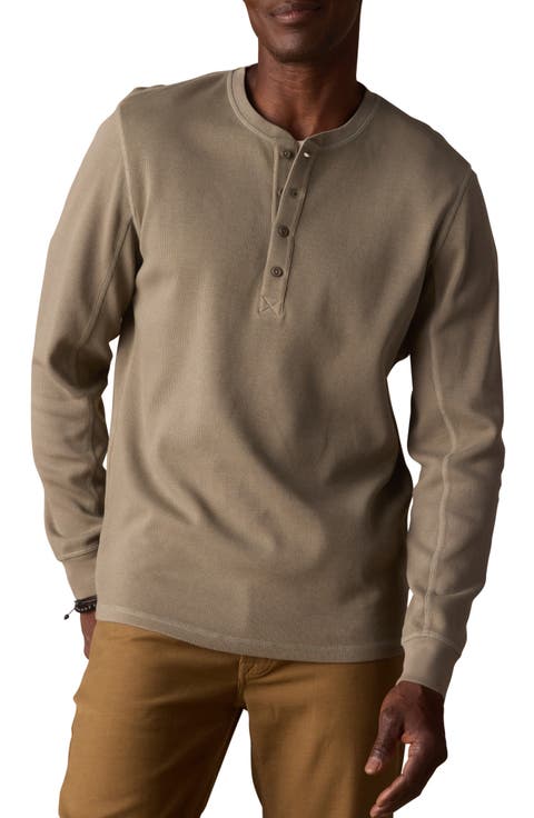 Vintage Thermal Mountain Henley